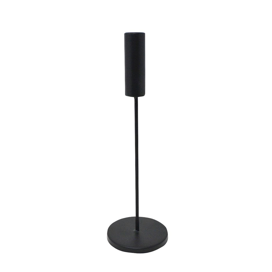 Black Taper Candle Holder (2 Sizes)