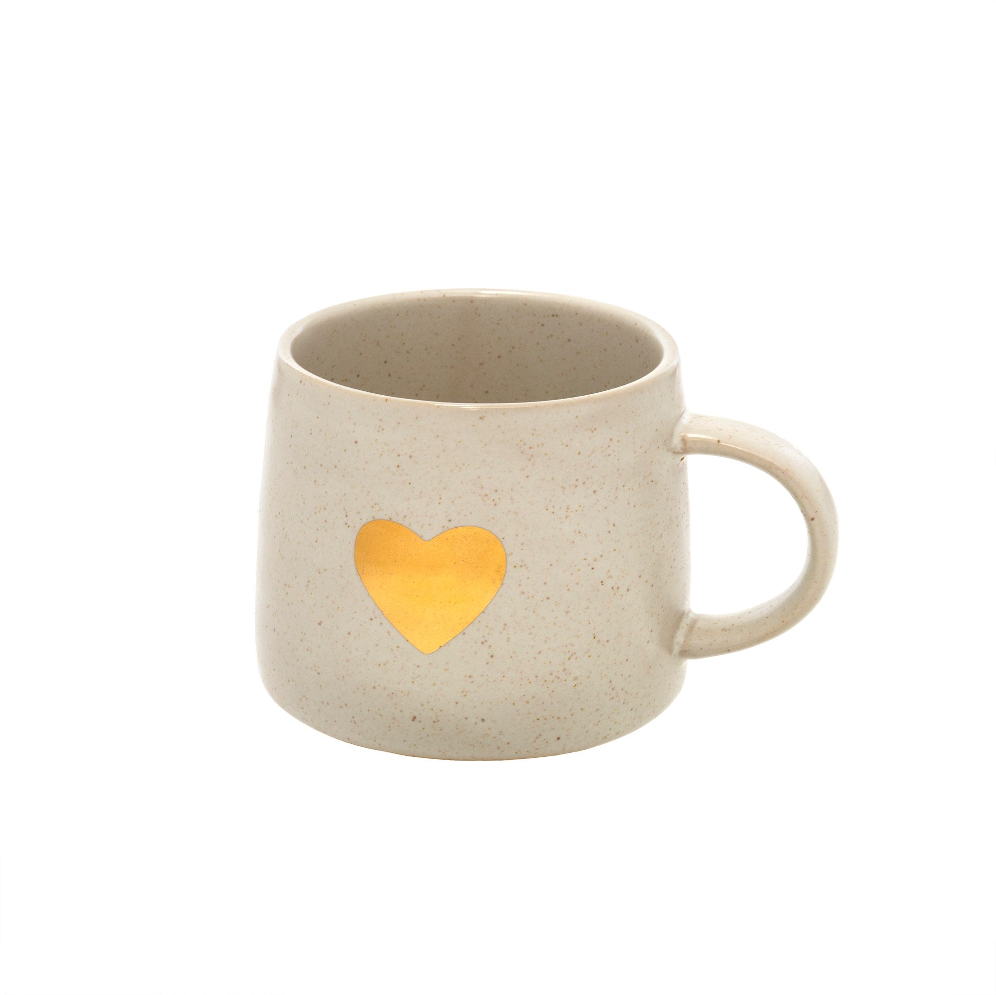 Gold Heart Mug (2 Colours)