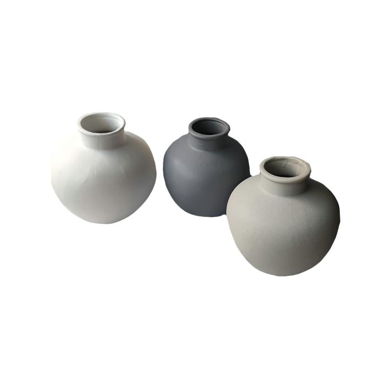 Round Vase (3 Colours)