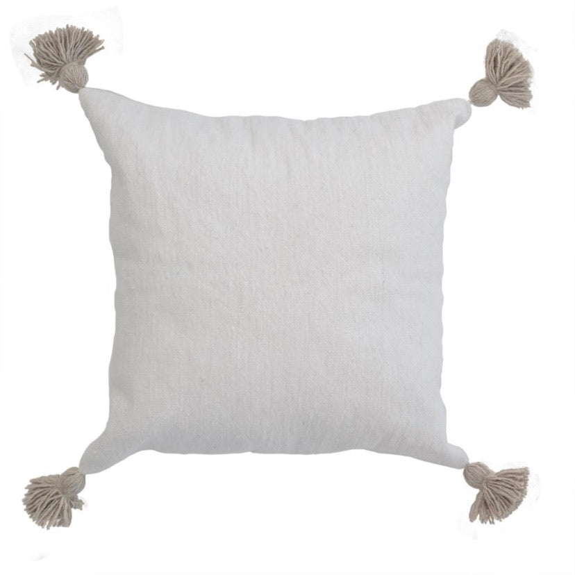 Moroccan Pom Pom Pillows (Various Styles & Colours)