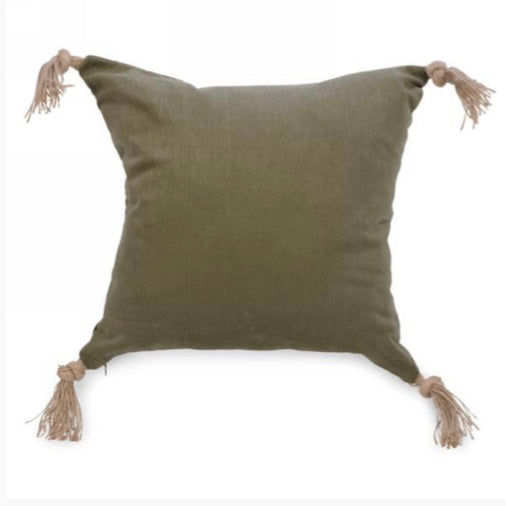Pillow with Tassels (2 Colours)