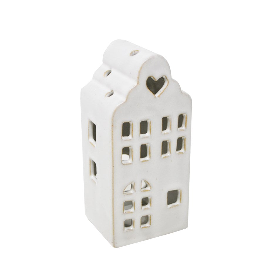 Ceramic House Candle Holder