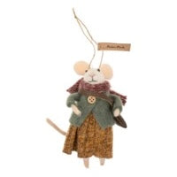 Madame Maude Mouse Ornament