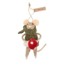 Toadstool Tilda Mouse Ornament