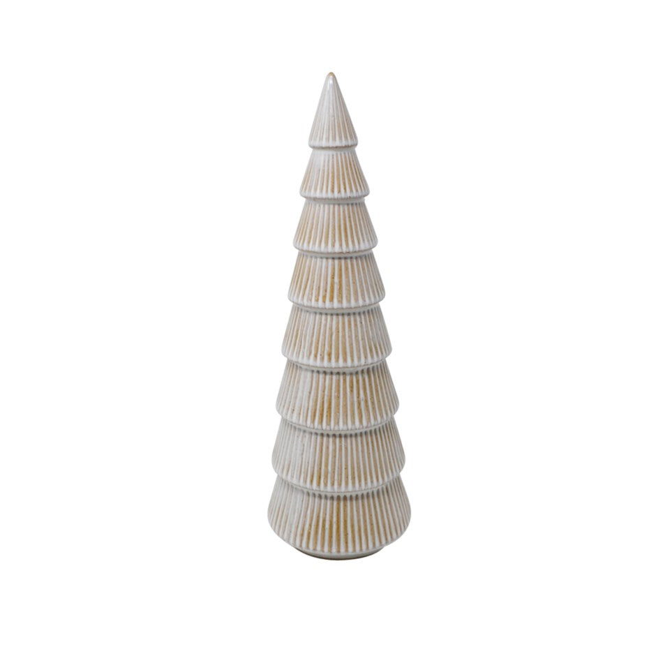 Round Ceramic Fir Tree (2 Sizes)