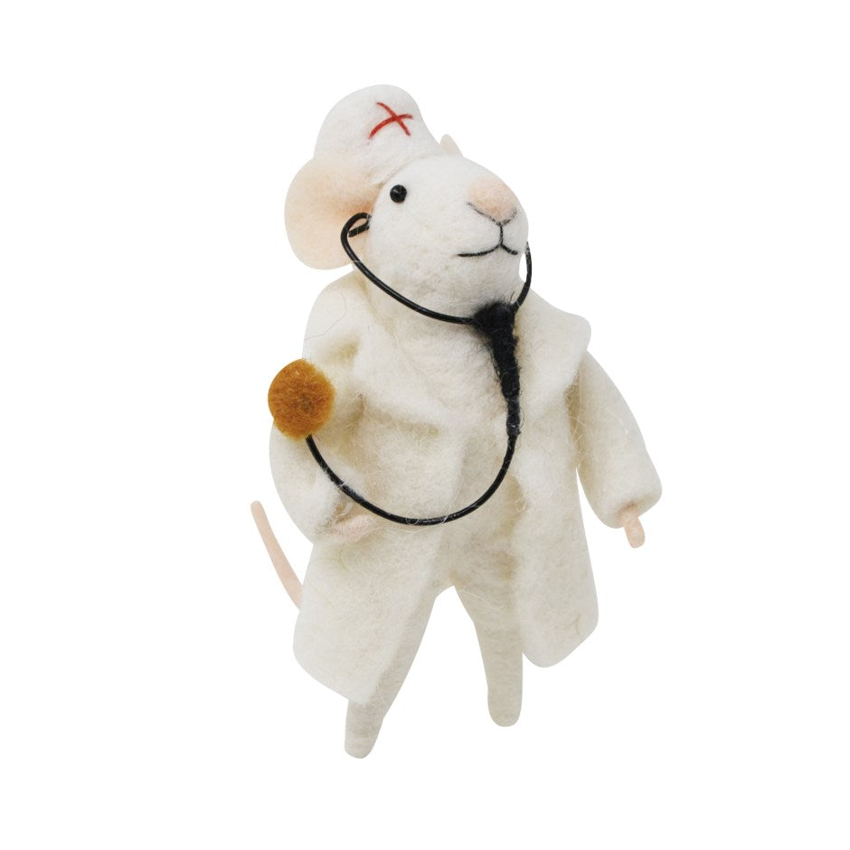 Doctor Mouse Ornament