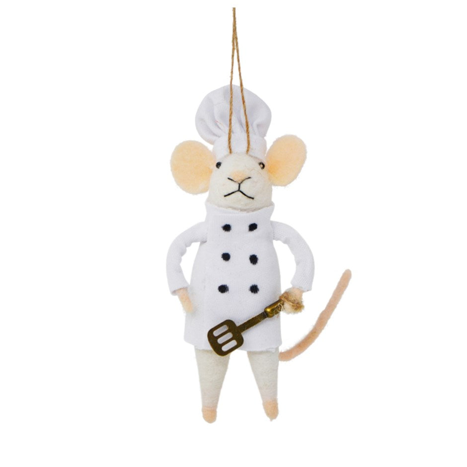 Chef Mouse Ornament