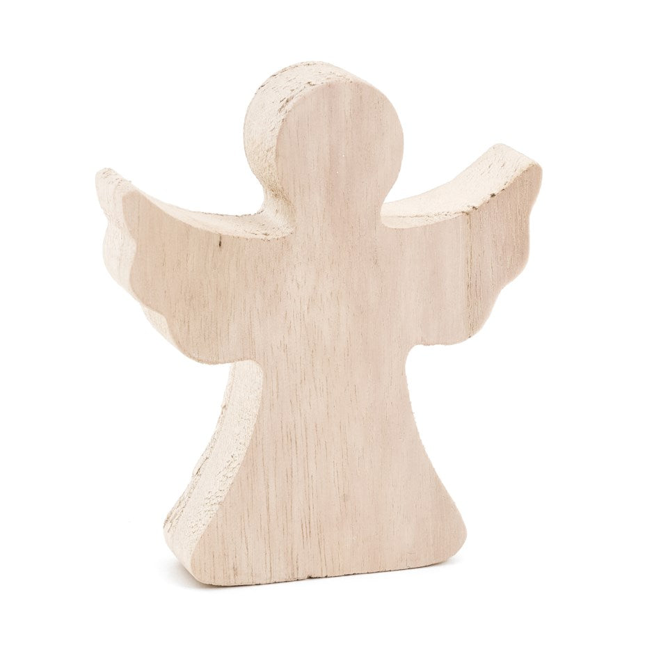 Wooden Angel Stand