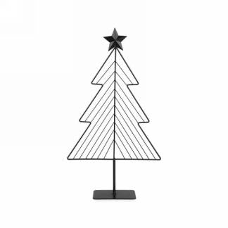 Black Metal Tree Decor