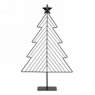 Black Metal Tree Decor